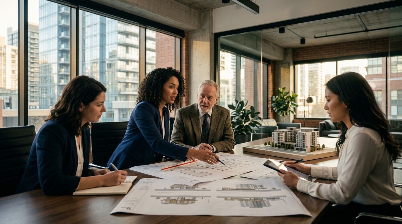 Comment gérer plusieurs professionnels sur un même projet immobilier