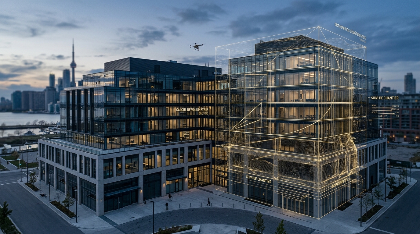 Comment le drone révolutionne la due diligence immobilière