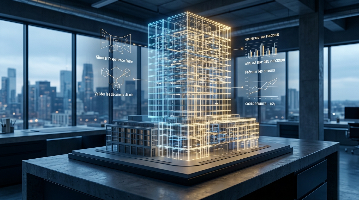 Comment utiliser un jumeau numérique AVANT la construction