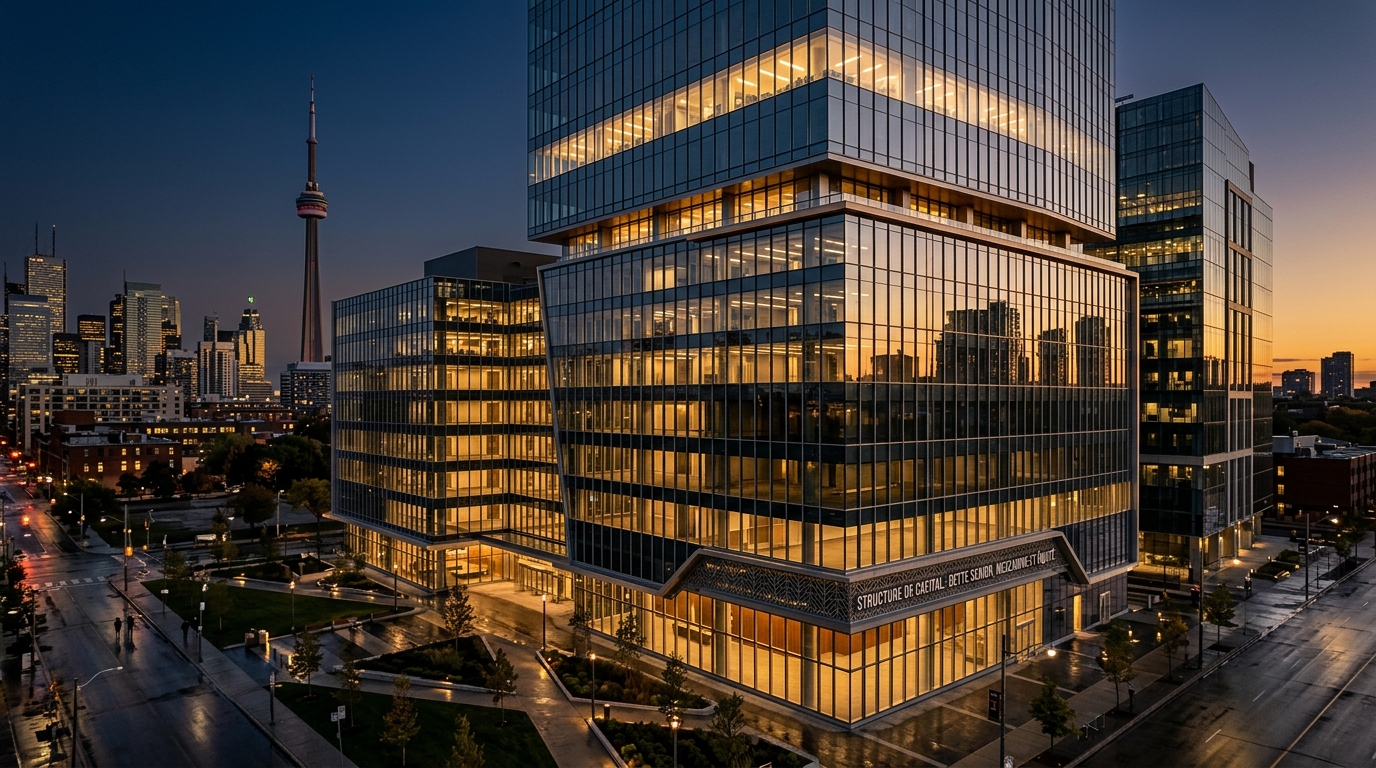 Structure de capital : dette senior, mezzanine et équité
